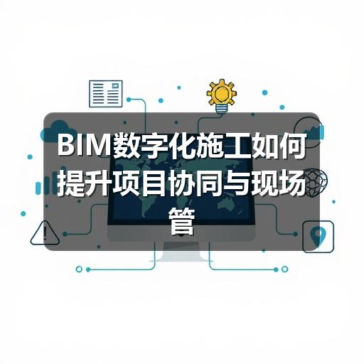 BIM数字化施工怎么落地?避开常见误区提升效率(图1) BIM数字化施工如何提升项目协同与现场管理效率