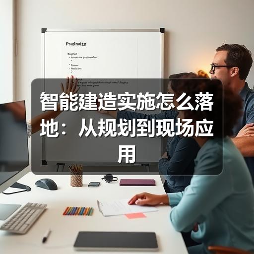 智能建造实施怎么落地：从规划到现场应用的完整思路