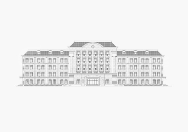 山西中强工业园办公楼(图8)